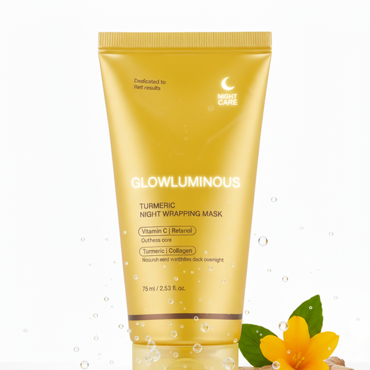 FADE DARK SPOTS WITH KOJIC ACID TURMERIC WRAPPING MASK