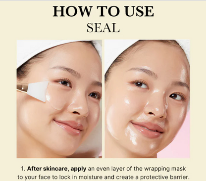 FADE DARK SPOTS WITH KOJIC ACID TURMERIC WRAPPING MASK